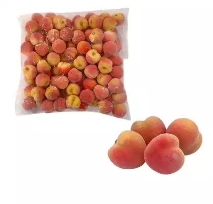 Декор фрукты персик 100 шт, 3 см, оранжевый